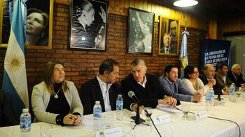 El peronismo unido (Télam)