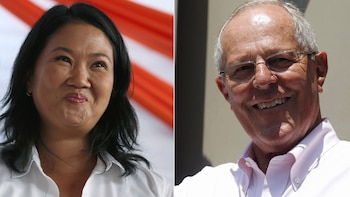 Keiko Fujimori y Pedro Kuczynski