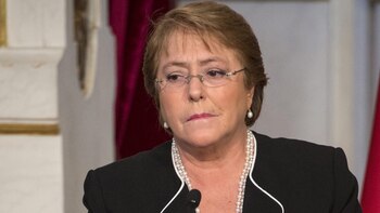 Michelle Bachelet ordenó la remoción