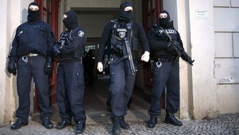 La policía alemana está a