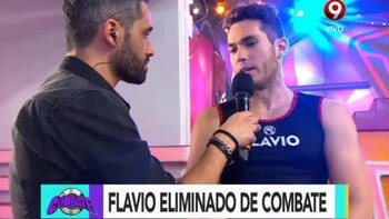 Flavio, el primer eliminado de Combate Evolución
