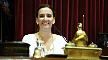 “Con Macri hemos salido de una mentira”, aseguró Gabriela Michetti (EFE)