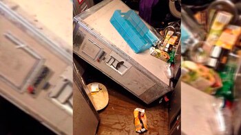 Una turbulencia provocó destrozos y pasajeros heridos