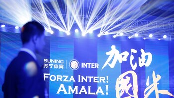 Caracteres chinos serán más familiares en el Inter (Reuters)