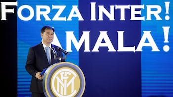 Zhang Jindong, presidente de Suning, la compañía que compró al Inter (Reuters)