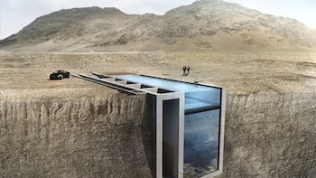 Casa Brutale, inspirada en el Brutalismo de Le Corbusier.