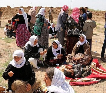 La región yazidí de Mosul está bajo el control de ISIS desde agosto de 2014
