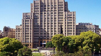 El edificio de la UBA,