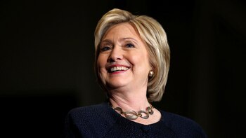 Hillary Clinton, aspirante demócrata a