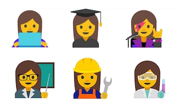 Así fueron representadas por Google