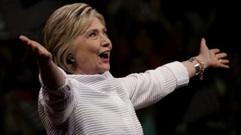 Hillary Clinton intenta no perder