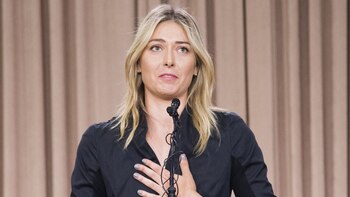 María Sharapova fue suspendida por