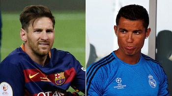 Lionel Messi y Cristiano Ronaldo