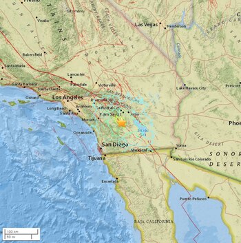 El mapa con la ubicación