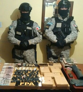 La Fuerza Policial Antinarcotráfico en
