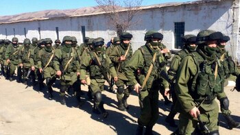 Militares rusos en Siria