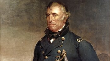 El general Zachary Taylor, que