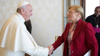 Fracnsico junto a la mamá