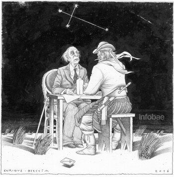 Borges, criollo y universal