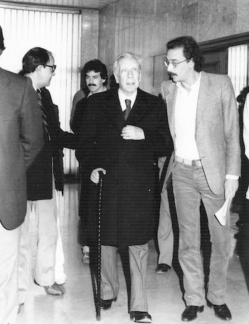 Juan Martini junto a Jorge