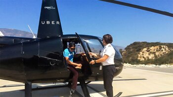 Los helicópteros de Uber podrán
