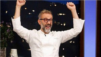 Massimo Bottura en el momento