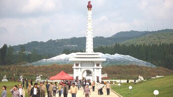 En el Pyongyang Folk Village