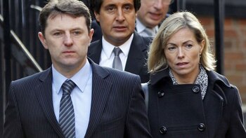 Gerry y Kate McCann. Los