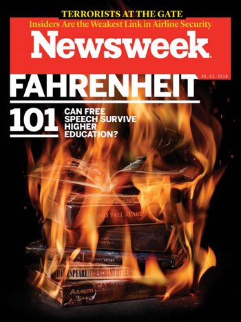 La tapa de la revista