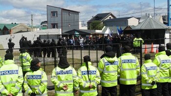 Imagen del paro de estatales