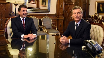 Sergio Massa y Mauricio Macri