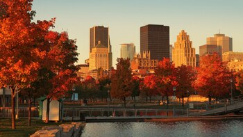 El paisaje es como salido