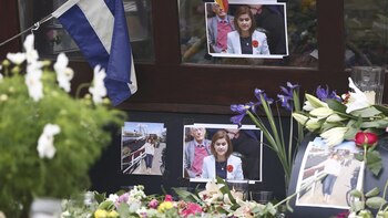Las ofrendas a Jo Cox