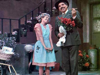 Doña Florinda y el Profesor