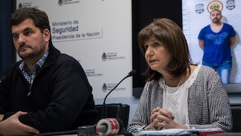 Patricia Bullrich y Eugenio Burzaco