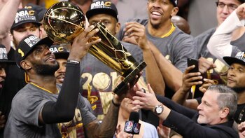 LeBron James conquistó la NBA