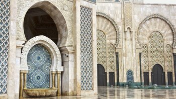 La mezquita Hassan II es