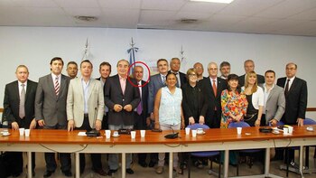 José López con todos los