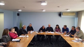 La reunión del bloque donde