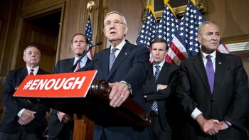 Senadores estadounidenses que apoyaban el