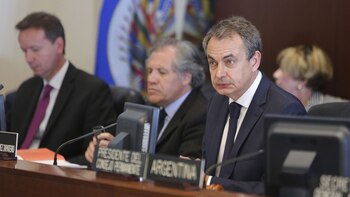 Rodríguez Zapatero, al hablar este