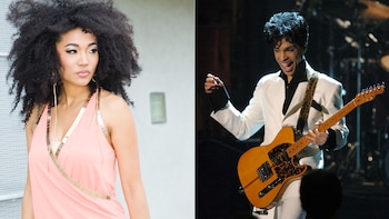 Judith Hill y Prince se