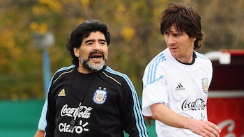 Diego Armando Maradona dirigió a