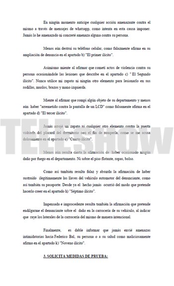 Presentación espontánea de Barbie Vélez