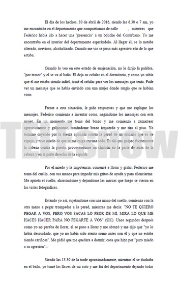 Presentación espontánea de Barbie Vélez