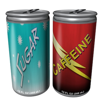 Alto contenido de cafeína y