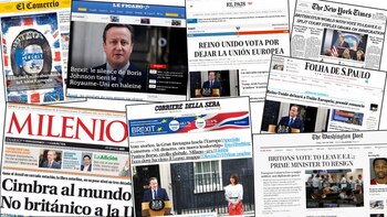 Las portadas de los diarios del mundo, en shock por el Brexit