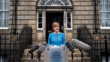 Nicola Sturgeon, jefa del gobierno