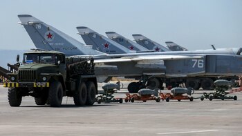 Base aérea rusa en Siria