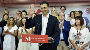 Pedro Sánchez, líder socialista